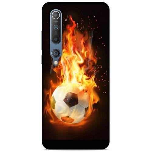 Lopard Xiaomi Mi 10 Uyumlu Kılıf FireX (36) Glitter Kılıf Futbol Topu