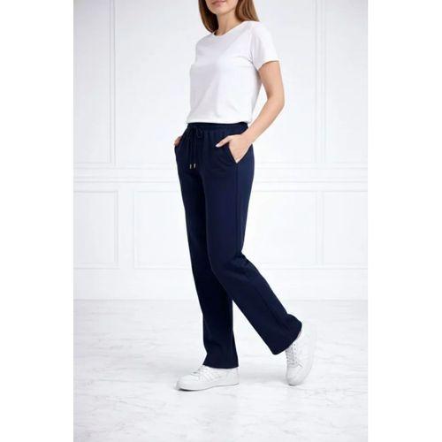 Düz Paça Beli Lastikli İpli Günlük Spor Eşofman Altı Rahat Fit - Lacivert