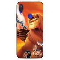 Lopard Xiaomi Redmi Note 7 Uyumlu Kılıf IMDB Film (41) Tank Kılıf Aslan Kral
