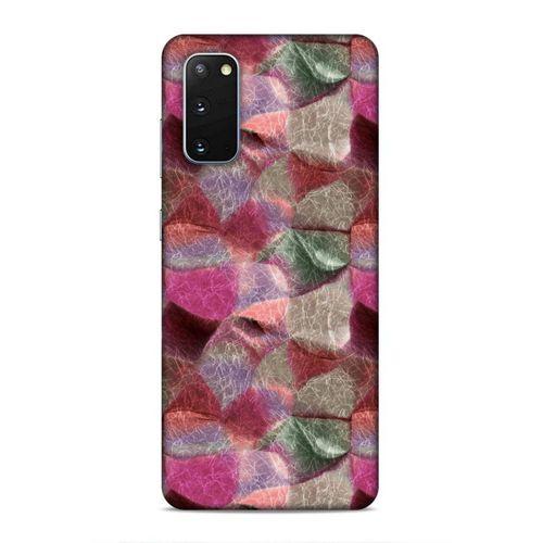Samsung Galaxy S20 Uyumlu Kılıf Romans (30) Silicone Case Pembe Yeşil