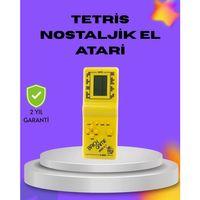 Klasik Tetris Oyunu El Konsolu – Taşınabilir Pil İle Çalışan Retro El Aterisi
