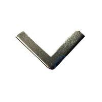 Kitap, Kapak, Menü, Albüm Köşesi, Orta - 18x32mm, Nikel, 1000 Adet