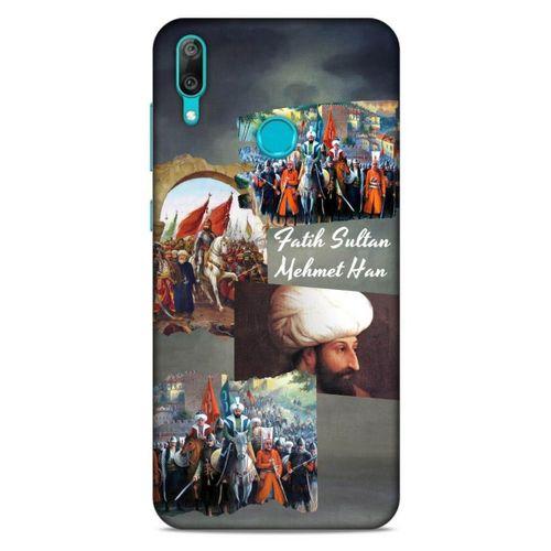 Huawei Y7 Prime 2019 Uyumlu Kılıf Ottoman (3) Kapak Fatih Sultan Mehmed