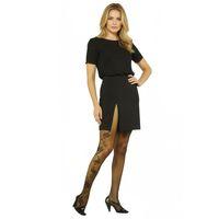 Bali Bayan Desenli Külotlu Çorap Manolya Siyah 2