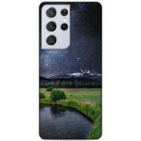 Lopard Samsung Galaxy S21 Ultra Uyumlu Kılıf Gece'S (44) Tough Armor Kılıf Siyah Gece