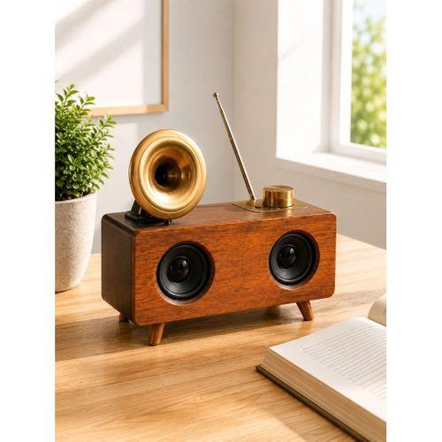 Nostaljik Radyo Bluetooth Bağlantılı Şarjlı Yüksek Ses Kaliteli Yeni Nesil