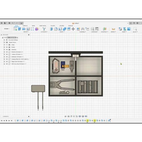 Elektronik Kutu 3D Model 3D Baskı (Bu ürün Sadece Plastik parçadır - Almadan Önce Soru Sorabilirsiniz)