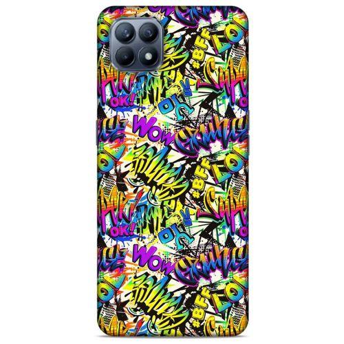 Graffitix (32) Desenli Silikon Kapak Huawei P40 Lite Kılıf