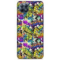 Graffitix (32) Desenli Silikon Kapak Huawei P40 Lite Kılıf