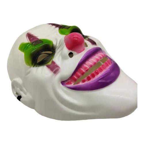 Delirten Gülüş Psikopat Palyaço Joker Maskesi Eğlenceli ve Korkutucu