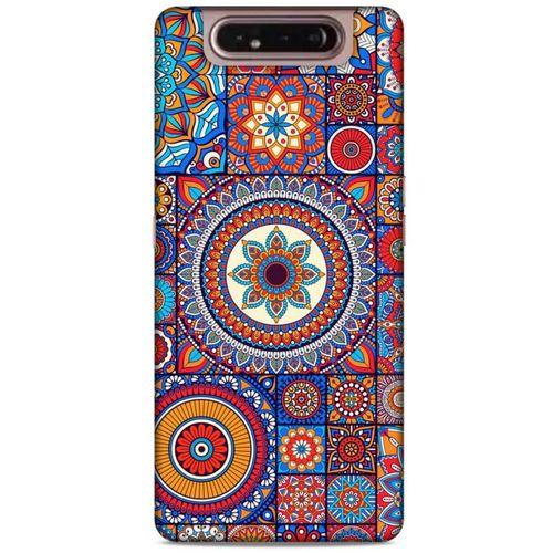 Ethnic Culture (24) Samsung Galaxy A80 Kılıf Silikon Kapak Desenli