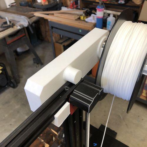 Silindir, CR-10 ve Alfawise U20 ile Ender 3 için Filament Yatak Silindir.