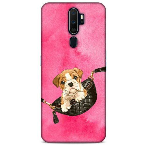 Oppo A9 2020 Kılıf Köpek Kıyafetleri (2) Kabı French Bulldog Çanta
