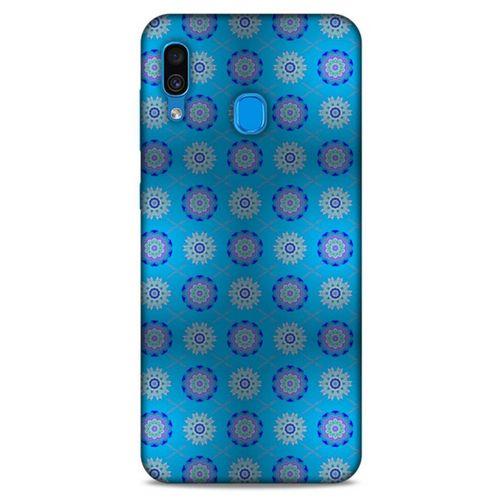 Samsung Galaxy A30 Uyumlu Kılıf Mavi Delisi (40) Fit Silikon Kılıf Prizma