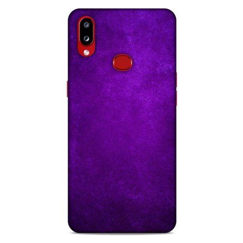 Samsung Galaxy A10s Uyumlu Kılıf Mor Delisi (2) Kabı Noktalı