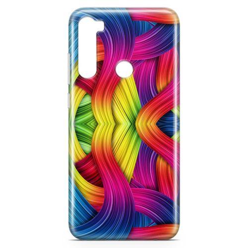 Xiaomi Redmi Note 8 Kılıf Moda Renkler Arka Kapak Koruma Desenli Full Koruyucu