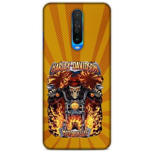 Xiaomi Redmi K30 5G Uyumlu Kılıf Motorsiklet (9) Kılıf Harley Davidson