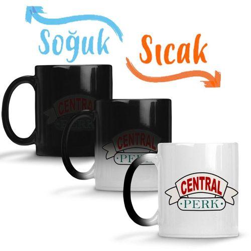 Friends Central Perk Phoebe Joey Sihirli Kupa Bardak Porselen
