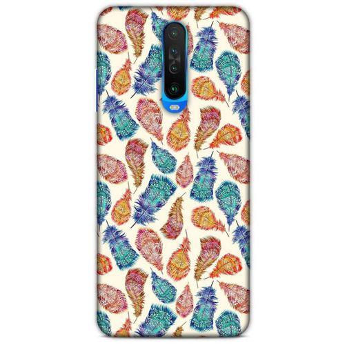 Xiaomi Redmi K30 5G Kılıf Desenli Özel Seri Tüyler (36) Glitter Kılıf
