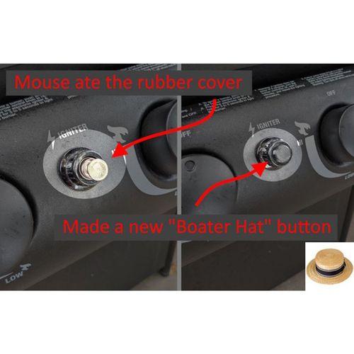 Char-Griller Ateşleme Anahtarı Kapağı (Bu ürün Sadece Plastik parçadır - Almadan Önce Soru Sorabilirsiniz)