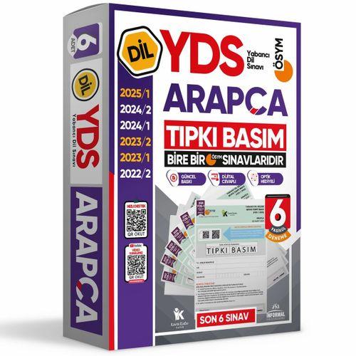 2026 YDS Arapça ÖSYM Tıpkı Basım Çıkmış Soru Deneme Paketi 6lı Fasikül SETİ