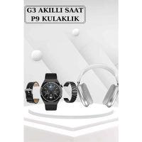 Yeni Nesil Sesli Görüşme Akıllı Saat Ve Powerbank Çoklu Şarj Girişli Bluetooth Kulaklık Nabız Ölçer