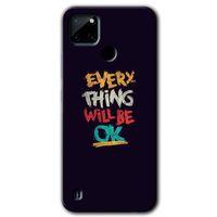 Realme C21 Kılıf HD Desen Baskılı Arka Kapak - Everything