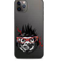 Zoologix (17) Apple Iphone 11 Pro Max Şeffaf Kılıf Silikon Desenli