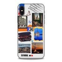 Lopard Apple iPhone XS Uyumlu Kılıf Şehirli ※ (34) İstanbul Slim Armor Kılıf