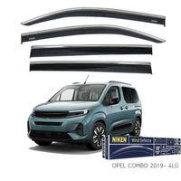 Opel Combo Niken Kromlu Cam Rüzgarlığı 4lü Set 2019 ve Üstü