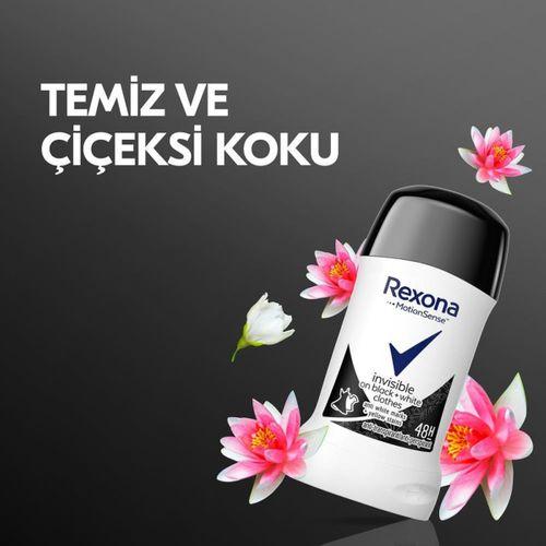 Rexona MotionSense Kadın Stick Deodorant Invisible On Black + White Clothes 40 ml