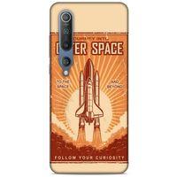 Retro (23) Desen Ultra Koruma Kılıfı Renkli Xiaomi Mi 10 Kılıf