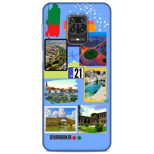 Lopard Xiaomi Redmi Note 9S Uyumlu Kılıf Şehirli ※ (21) Diyarbakır Koruyucu Kapak