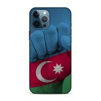 Apple iPhone 12 Pro Max Uyumlu Kılıf Azarbaijan (19) Kılıfları Yumruk Bayrak