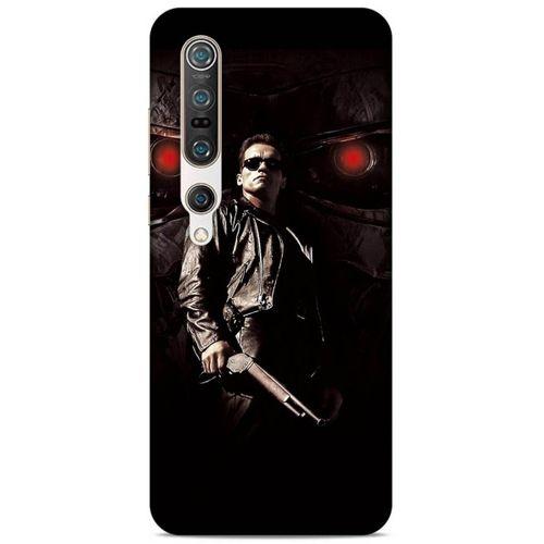 Lopard Xiaomi Mi 10 Pro Uyumlu Kılıf IMDB Film (42) Rugged Armor Kılıf Terminator