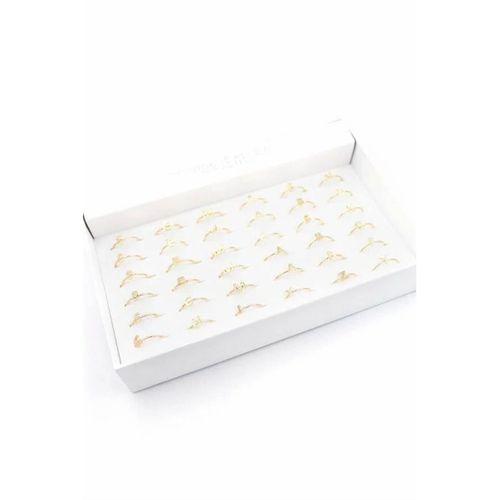 36'lı Harf Yüzük - Altın