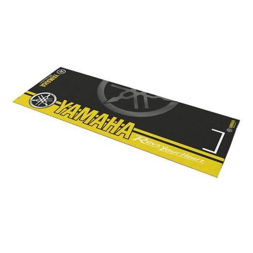 YAMAHA Yamaha Uyumlu Sarı Desenli 80 X 220 Cm Kaydırmaz Motosiklet Halısı