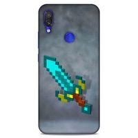 Lopard Xiaomi Redmi Note 7 Uyumlu Kılıf PiXel (39) Liquid Crystal Kılıf Kılıç