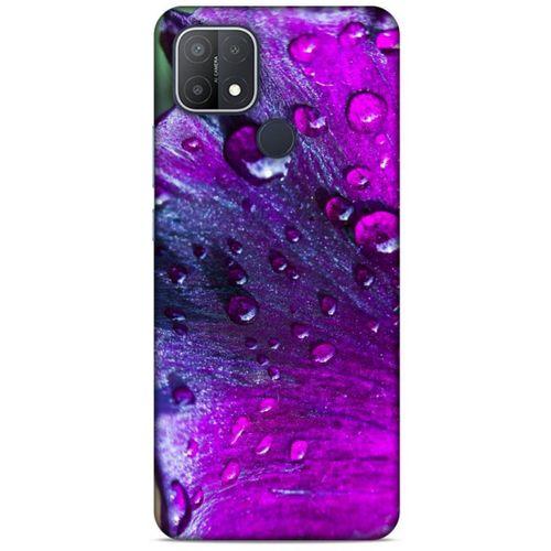 Oppo A54 4G Uyumlu Kılıf Mor Delisi (34) Slim Armor Kılıf Damlacık