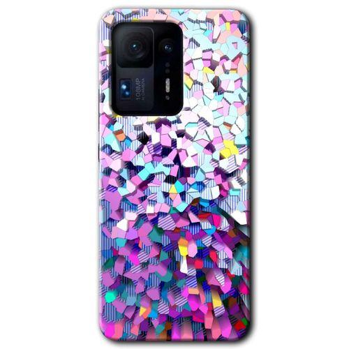 Potkal Hediye Fabrikası Xiaomi Mi Mix 4 Kılıf HD Desen Baskılı Arka Kapak - Mandala Patterns Kaleidoscope