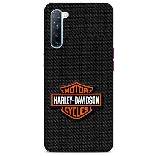 Oppo Reno 3 Uyumlu Kılıf Motorsiklet (4) Koruma Kılıfı Harley Davidson