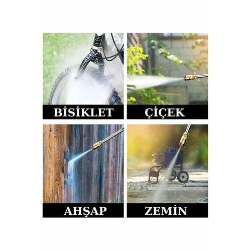 Şarjlı Oto Yıkama, Bahçe Sulama Tabancası Makinesi Yüksek Basınçlı