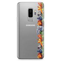 Samsung Galaxy S9 Plus Kılıf Maymun Fil Aslan Arka Kapak Koruma Desenli Full Koruyucu