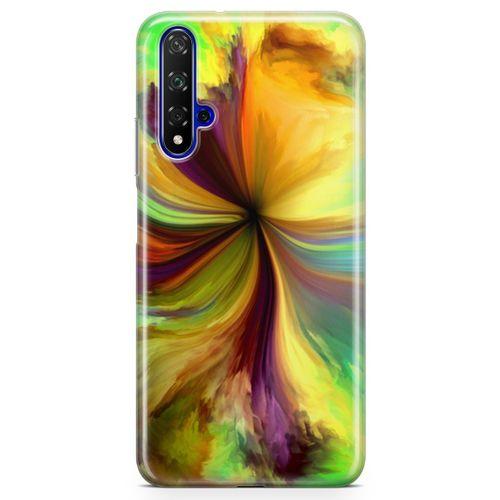 Huawei Nova 5t Kılıf Pisişik Renkler Arka Kapak Koruma Desenli Full Koruyucu