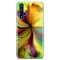 Huawei Nova 5t Kılıf Pisişik Renkler Arka Kapak Koruma Desenli Full Koruyucu