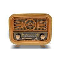 Crownwell Retro Bluetooth Radyo Ve Hoparlör Md-1301bt