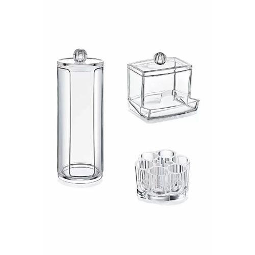 3'lü Organizer Makyaj Kozmetik Organizeri