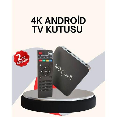 4k Android Tv Box – Akıllı Medya Oynatıcı, 2gb Ram, 16gb Hafıza, Wi-fi Destekli