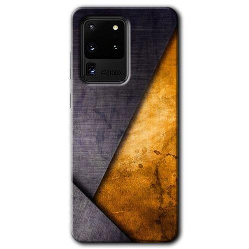 Galaxy S20 Ultra Kılıf HD Desen Baskılı Arka Kapak - Abstract 3 + Kırılmaz Cam