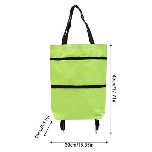 Pazar Çantası Tekerlekli Katlanır Pazar Arabası Çanta Market Alışveriş Arabası